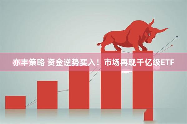 亦丰策略 资金逆势买入！市场再现千亿级ETF